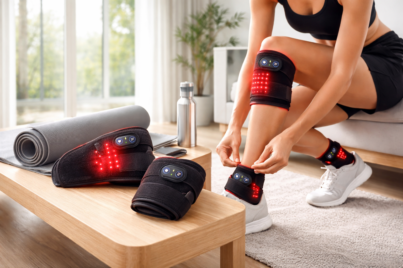 Medical Grade Red Light Therapy knee