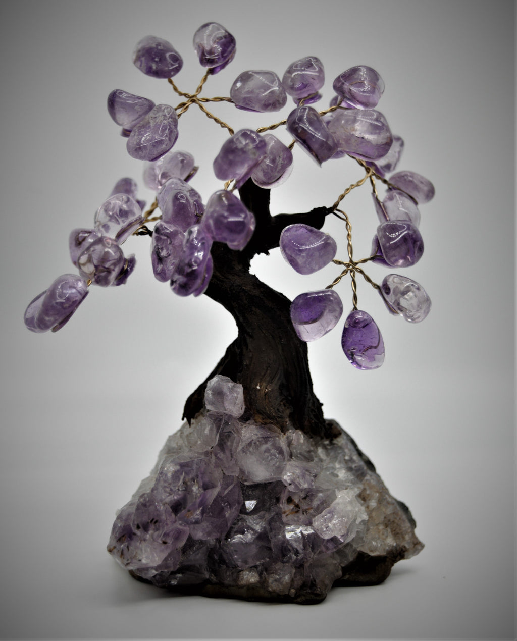 Amethyst Bonsai Tree 5"
