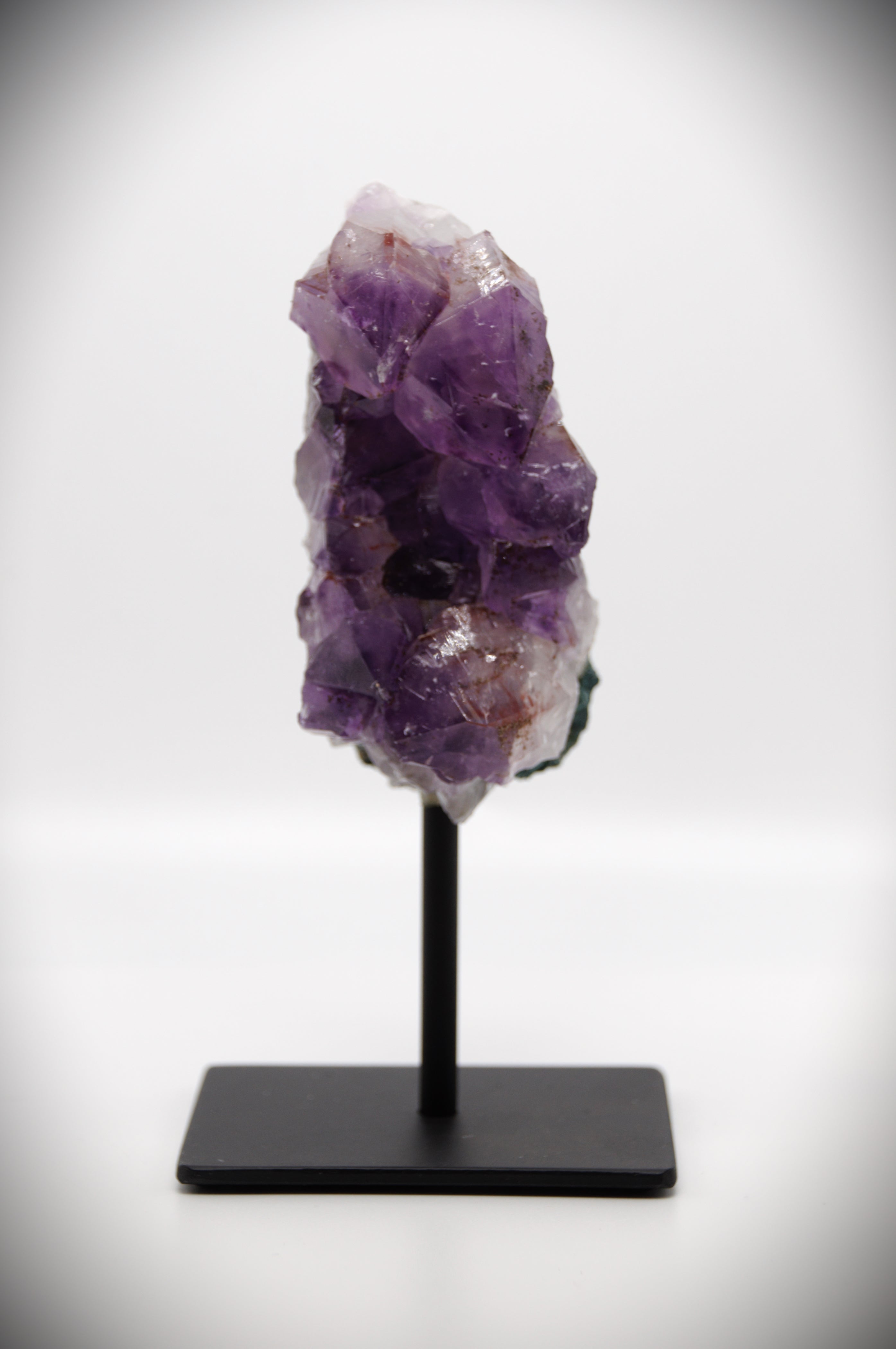 Amethyst Crystal Stone (with black stand)