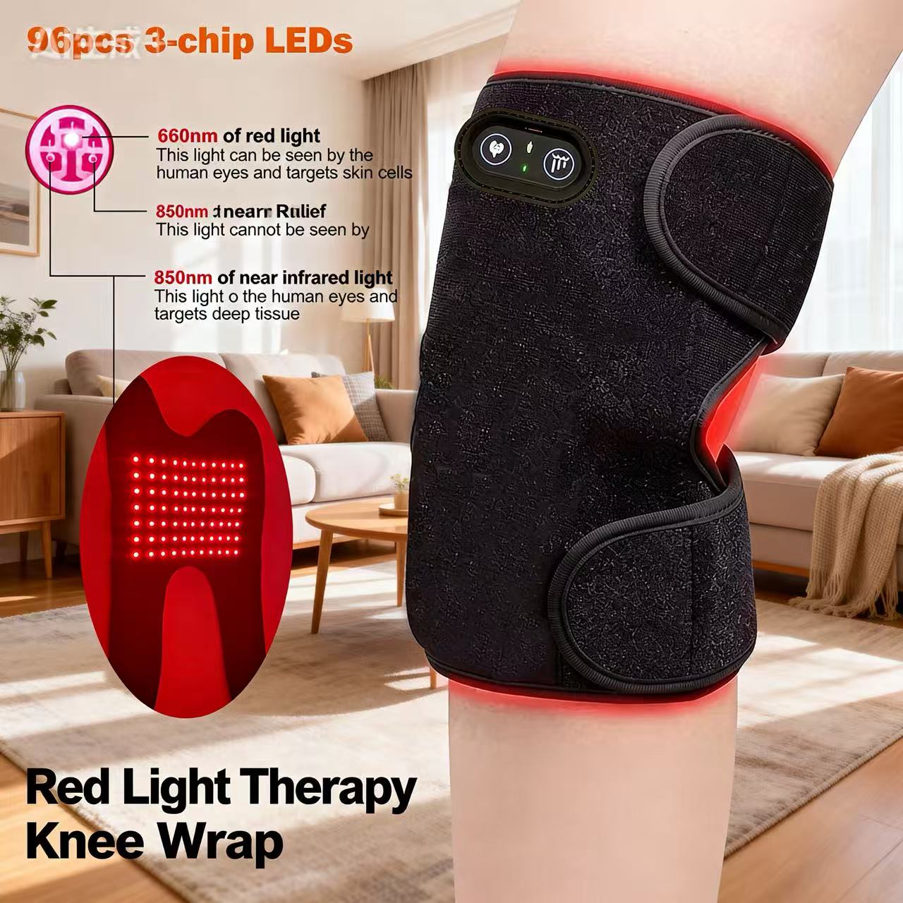 Medical Grade Red Light Therapy knee