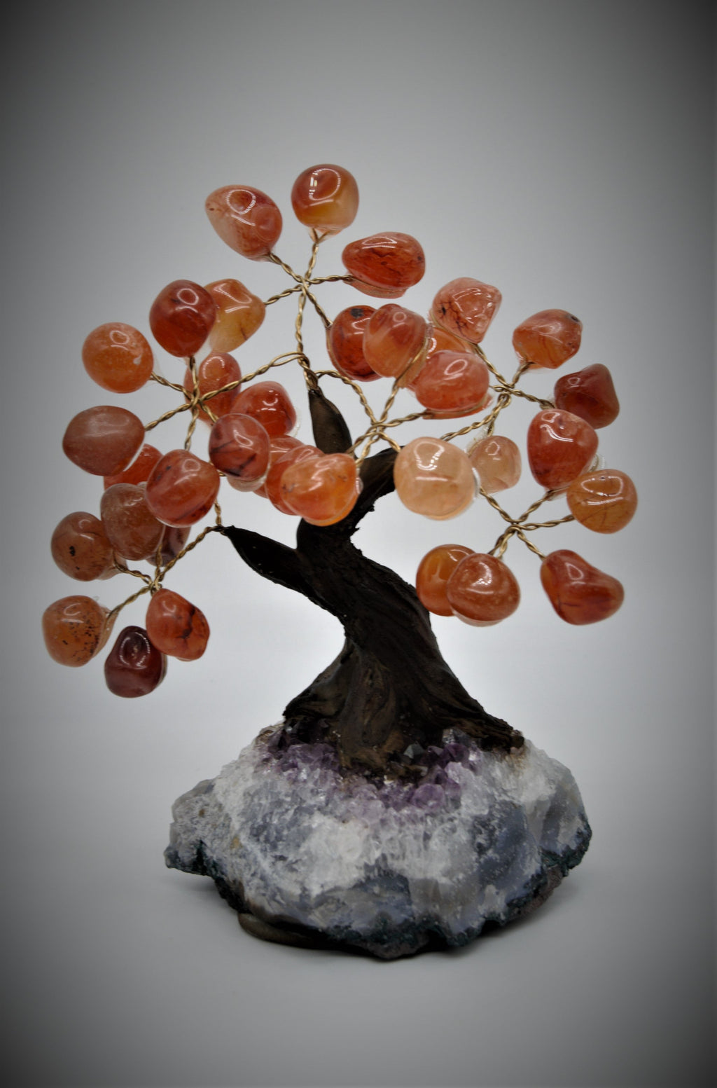 Carnelian Bonsai Tree 5"