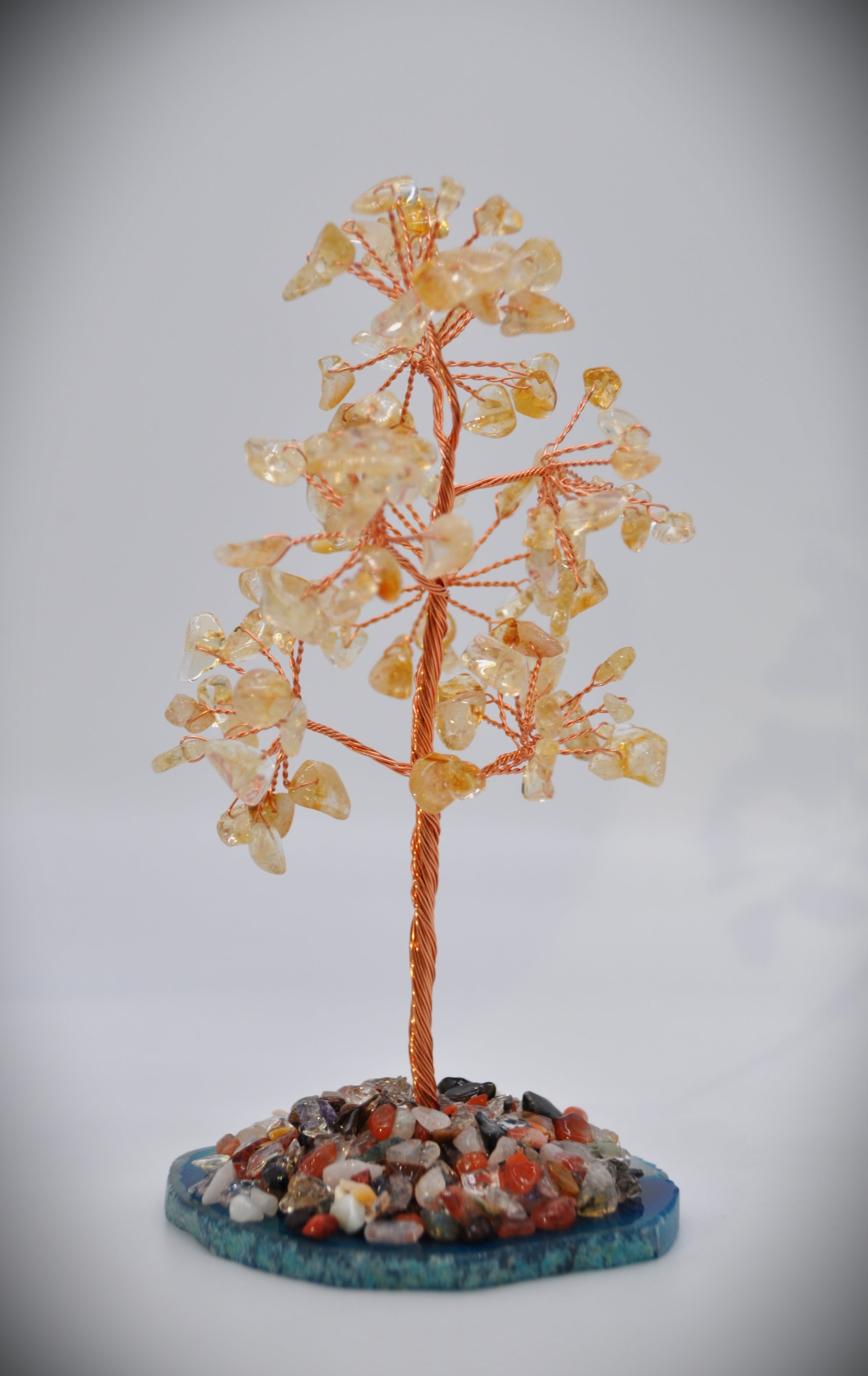 Citrine Bonsai Tree 4"