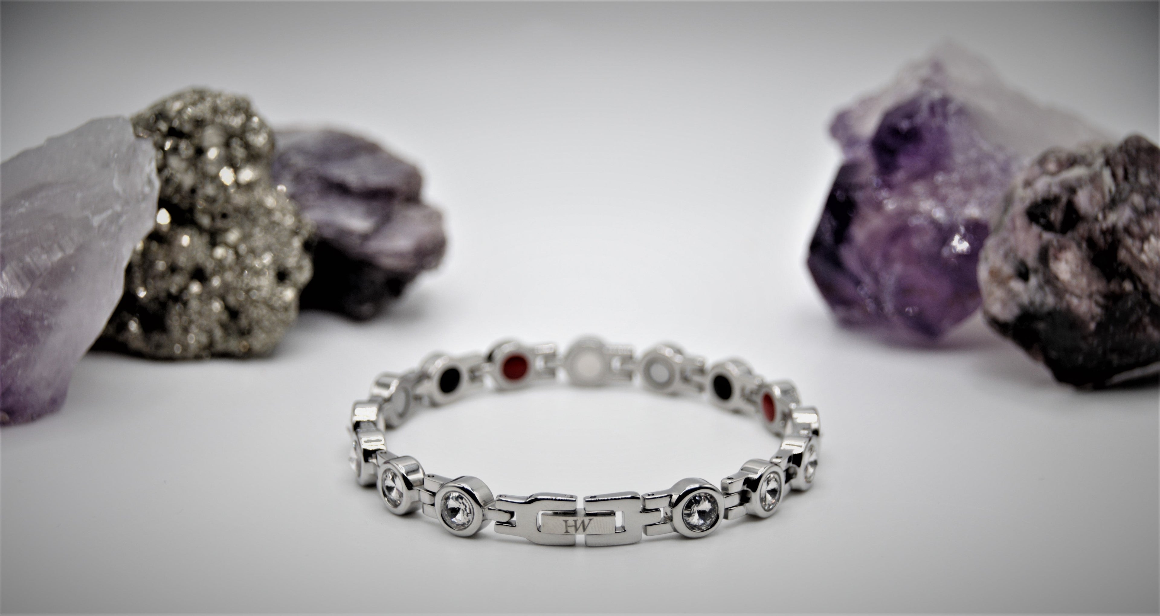 Crystals Stone Silver