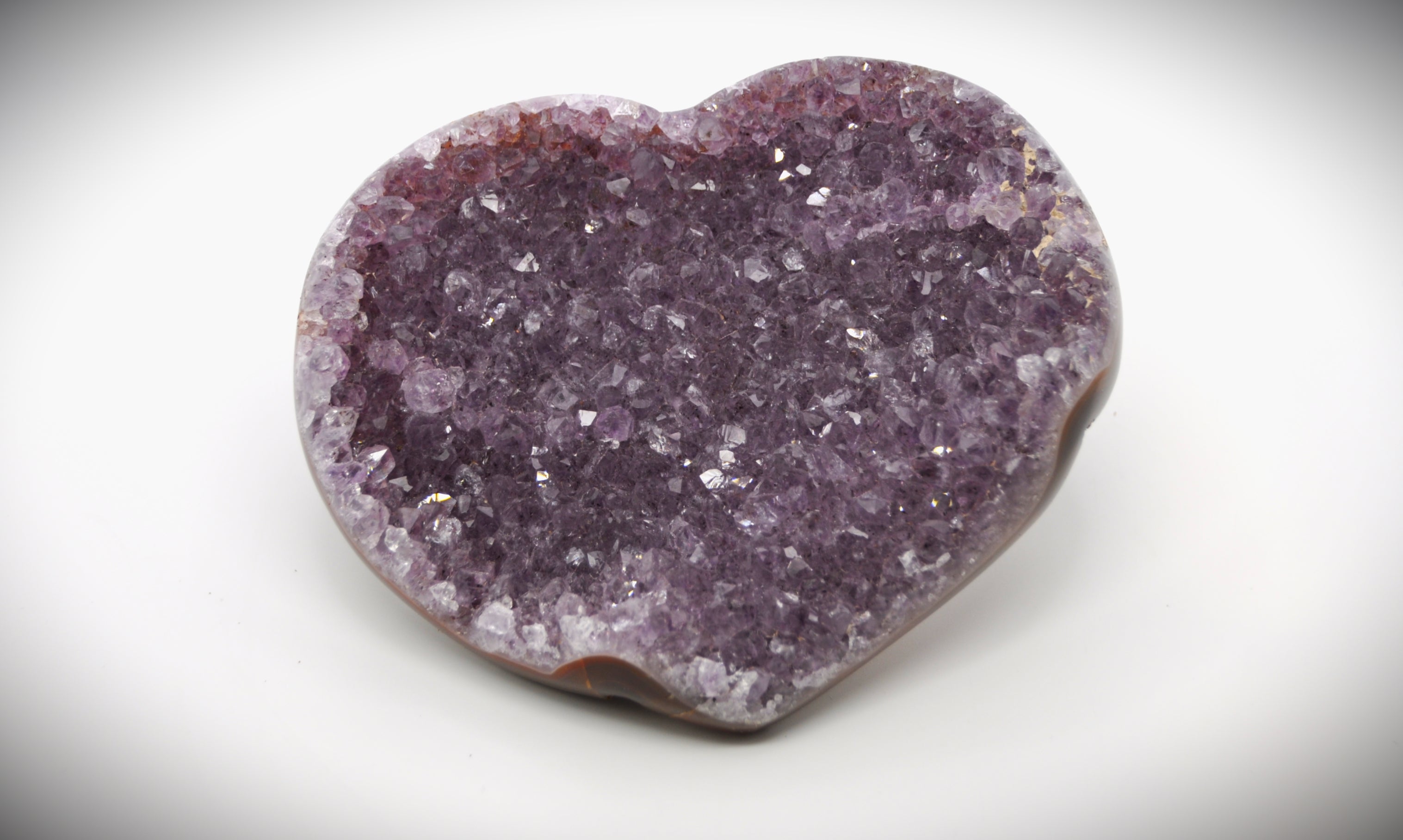 Heart Amethyst Stone Crystals