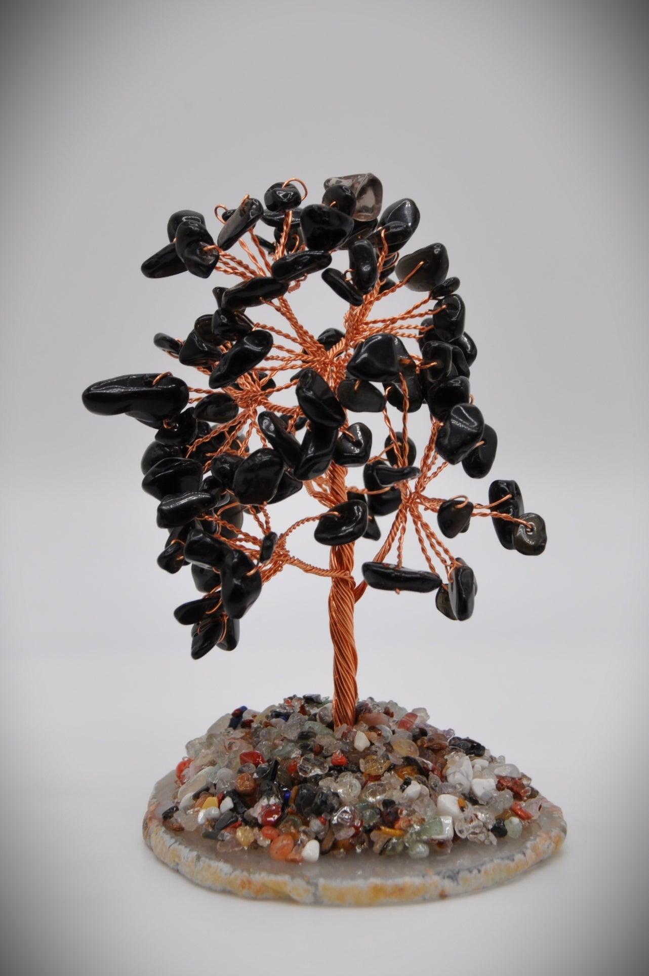 Obsidian Bonsai Tree 4"