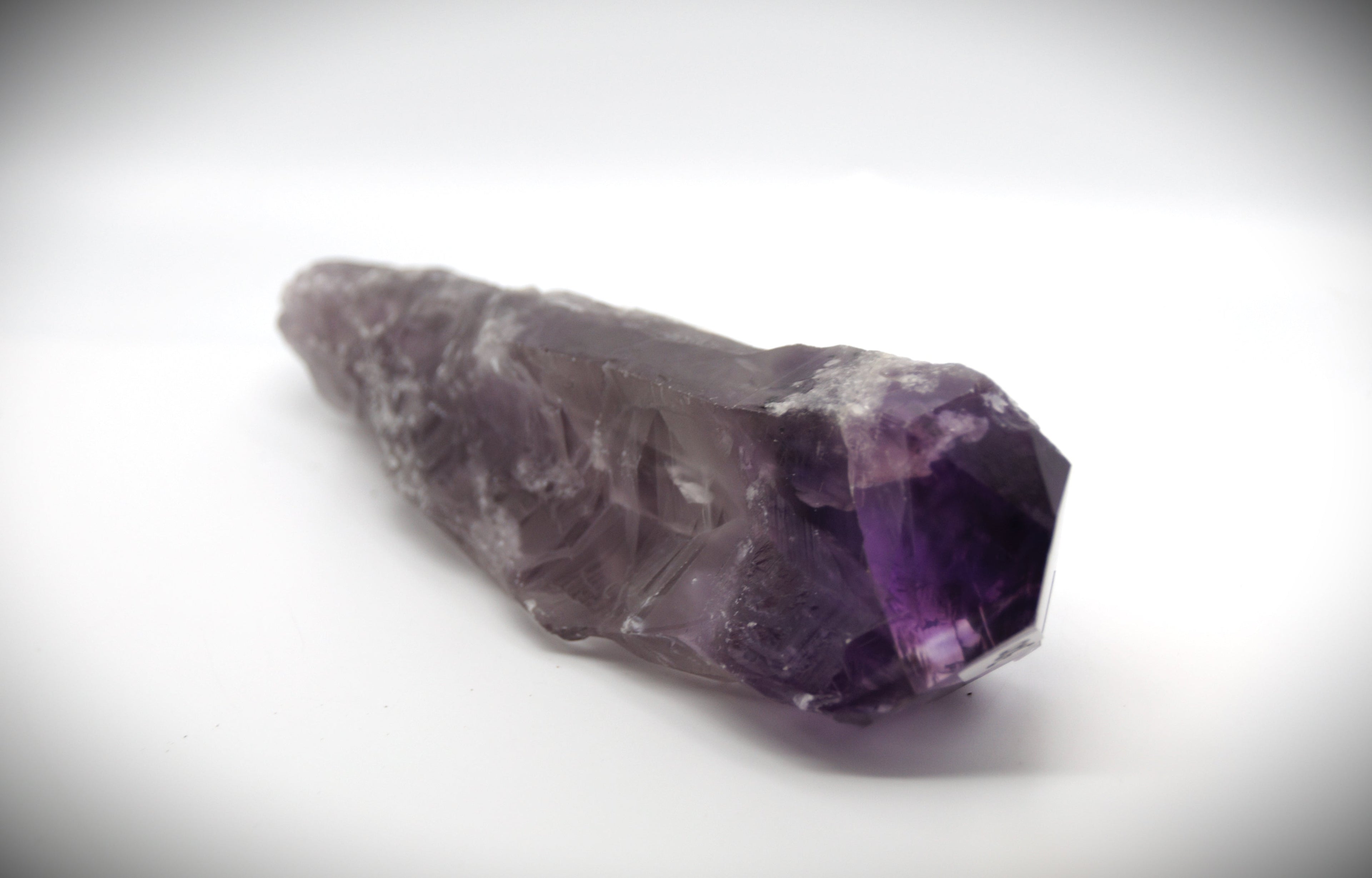 Raw Amethyst Crystal Point