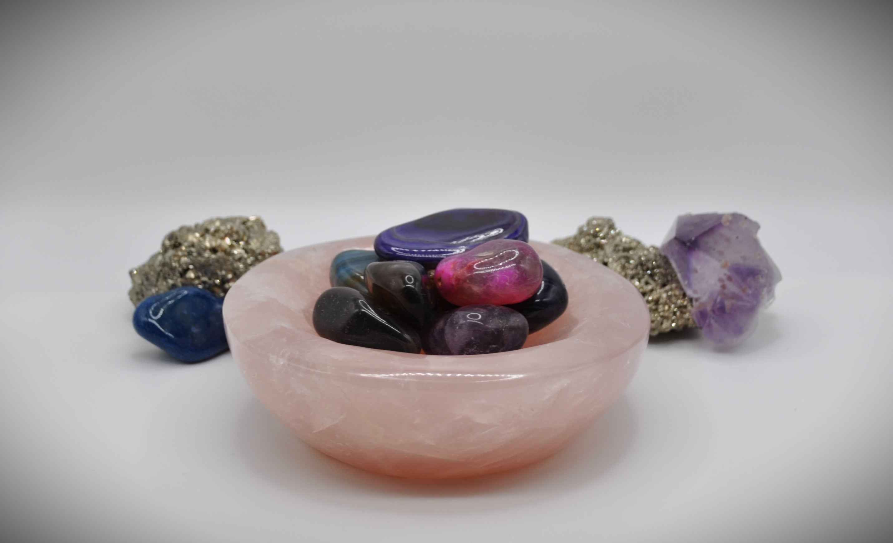 Rose Quartz Crystal Bowl