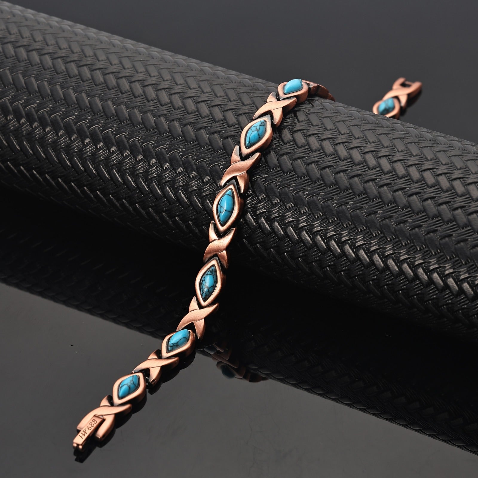 1x Copper turquoise