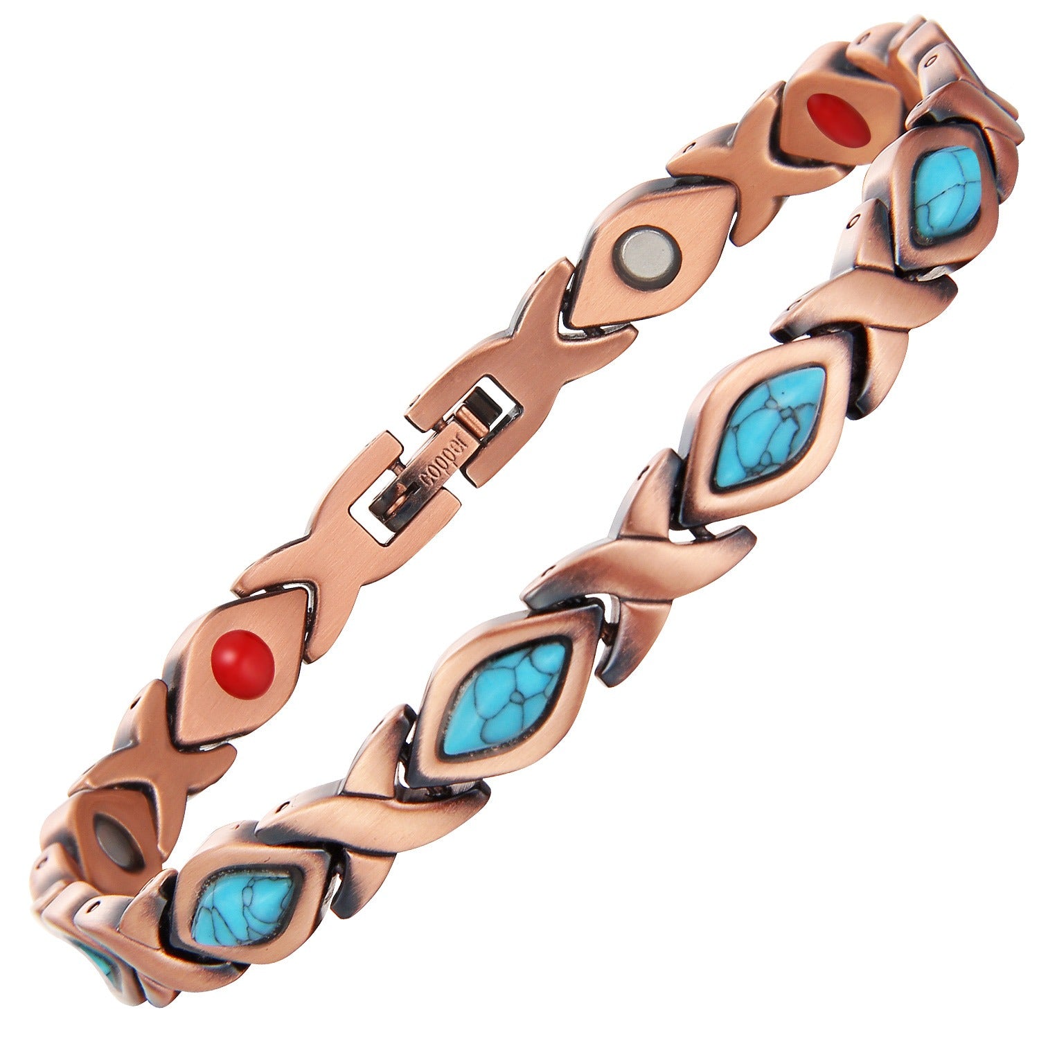 1x Copper turquoise