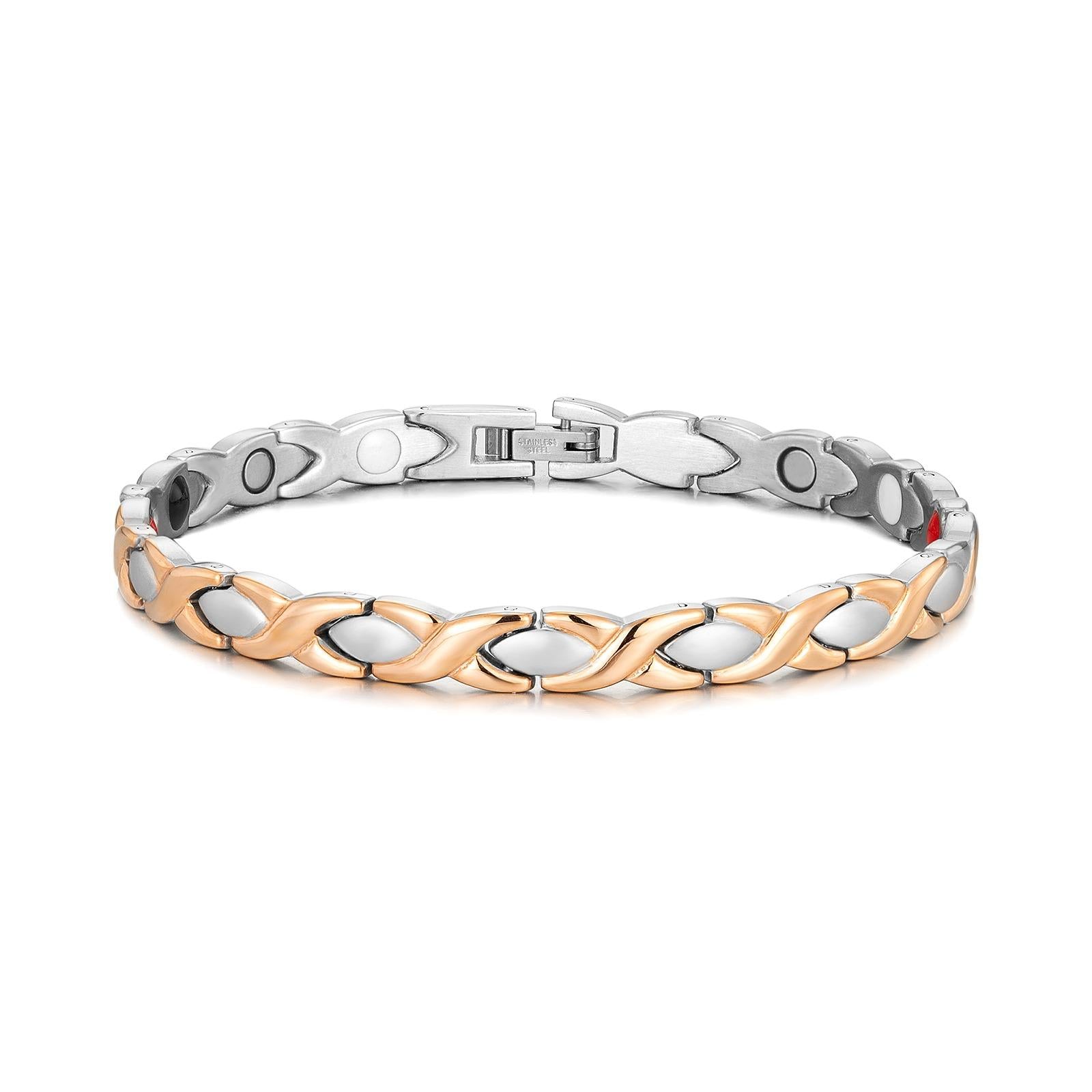 XoXo Ladies Single Rose Gold and Silver