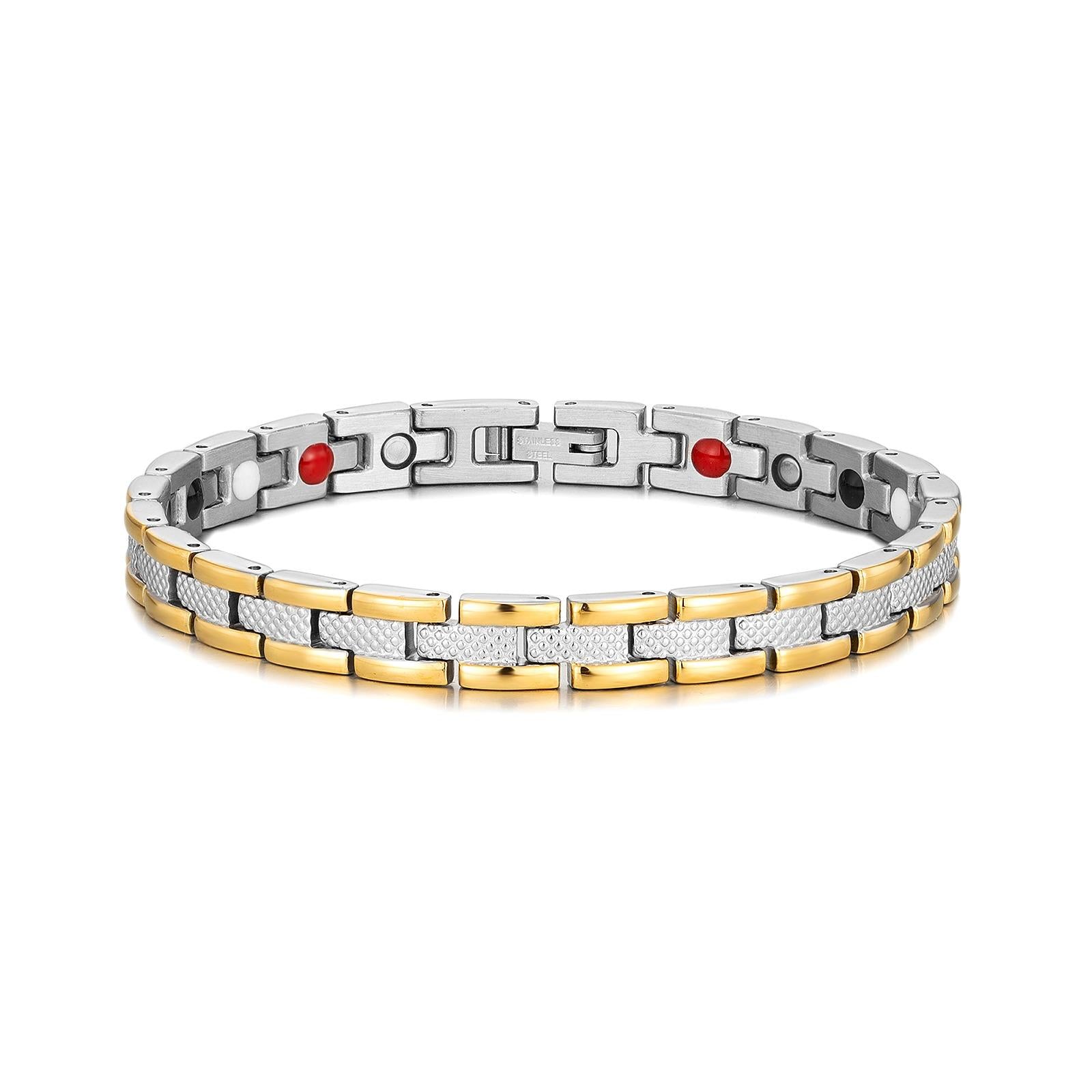 Ladies Single Silver Gold