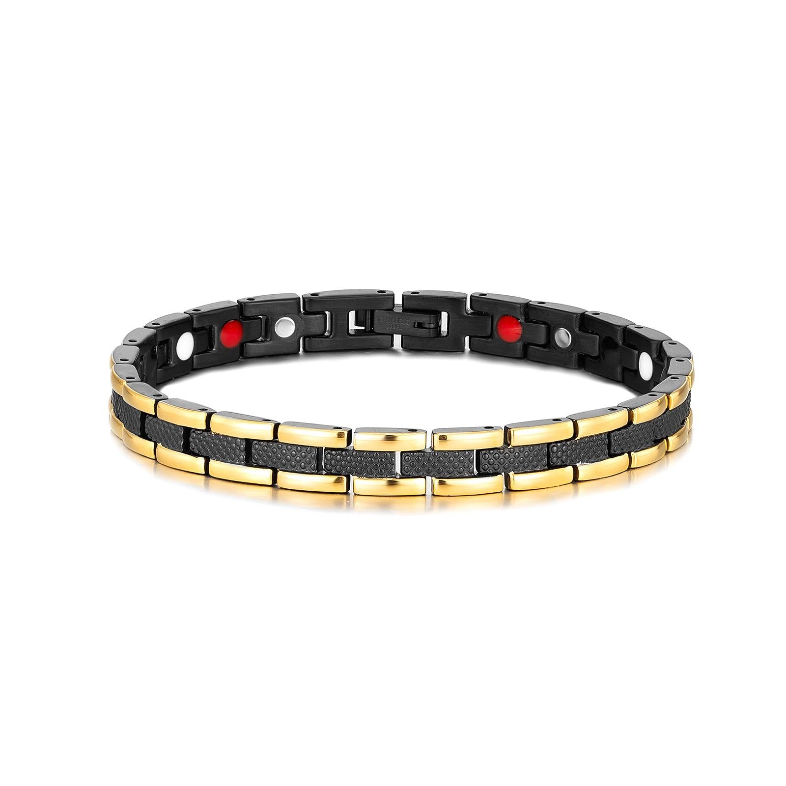 Ladies Single Black Gold