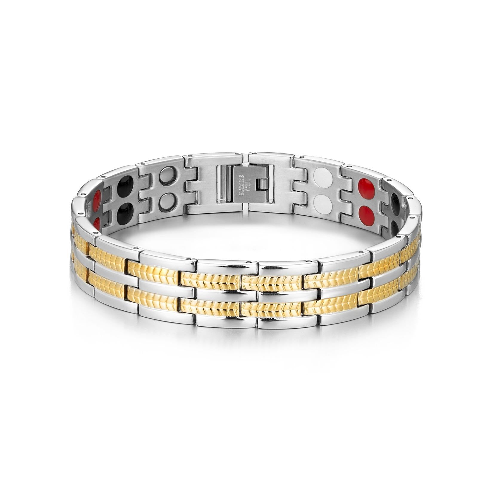 2 Lines 2X Design Silver Gold HW