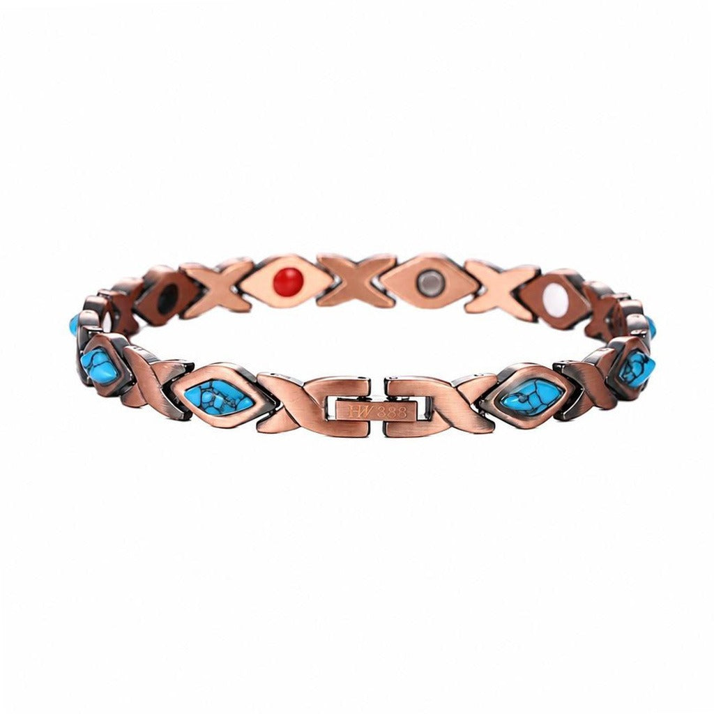 1x Copper turquoise